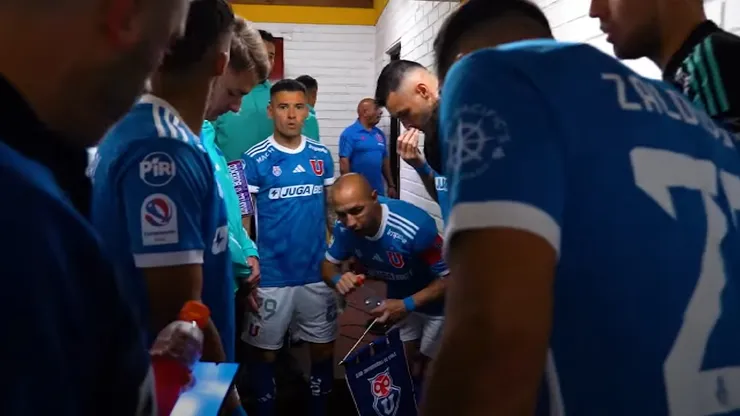 Marcelo Díaz le habló fuerte y claro al plantel de la U antes del partido con la UC.