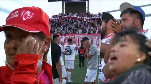 Deportes Copiapó descendió en medio de los aplausos y el llanto de sus hinchas.