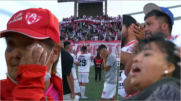 Deportes Copiapó descendió en medio de los aplausos y el llanto de sus hinchas.