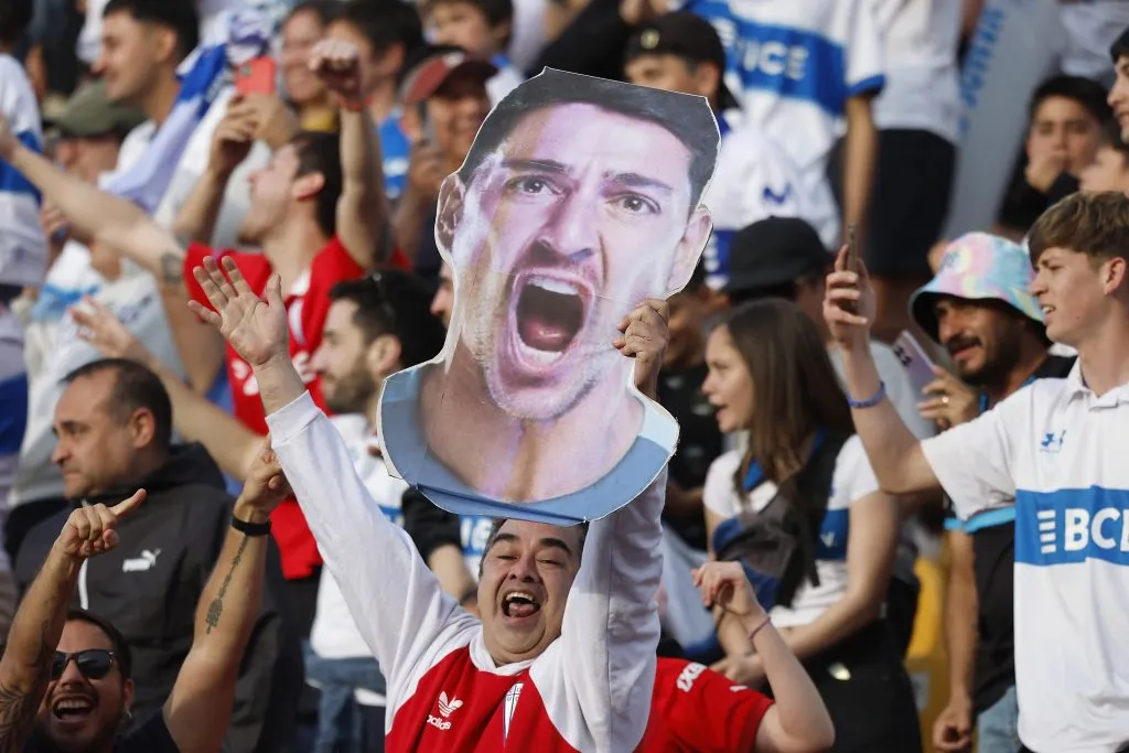 Zampedri es leyenda viva en Universidad Católica. Imagen: Photosport.