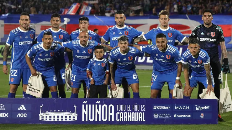 La formación de la U de Chile.