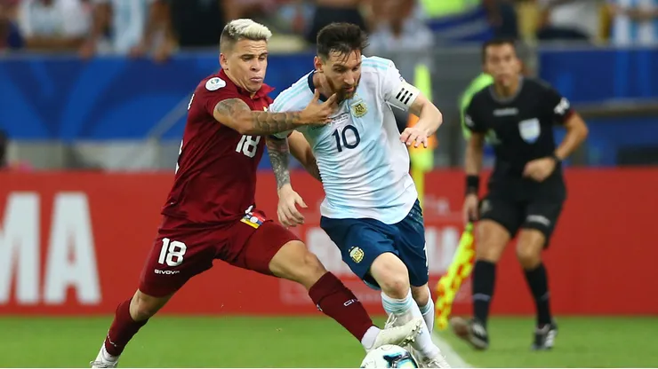 Messi y Soteldo