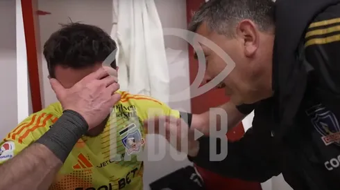 Fernando de Paul sacó risas tras la victoria ante La Calera.