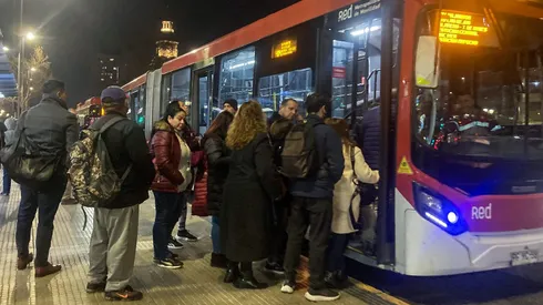Trabajadores de regreso a casa