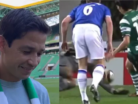 Matías Fernández reacciona a uno de sus goles más lindos