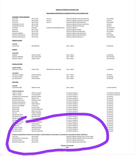 Romai Ugarte destaca que el tribunal citó a Colo Colo.
