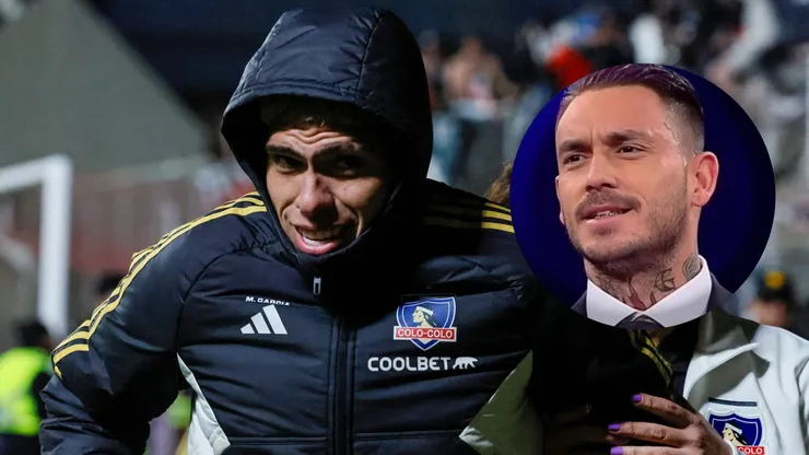 Mauricio Pinilla se va contra Palacios.