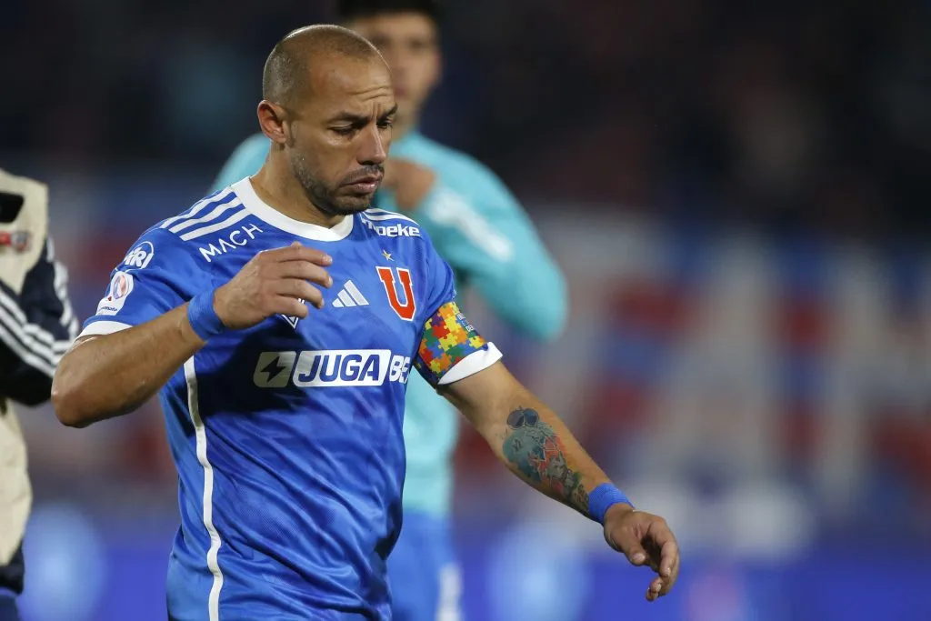 Marcelo Díaz lamentó la derrota ante la UC en la primera rueda del torneo. Foto: Jonnathan Oyarzun/Photosport
