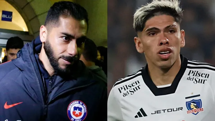 Johnny Herrera contra Carlos Palacios.