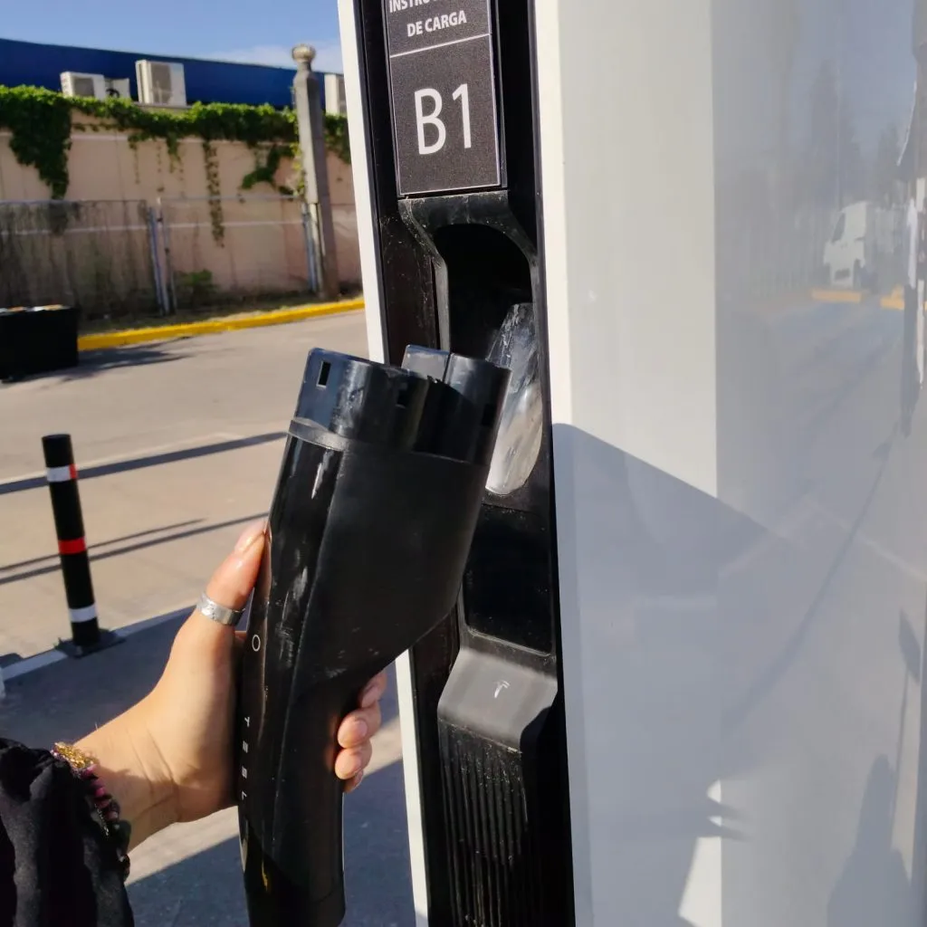 Puntos de carga Tesla