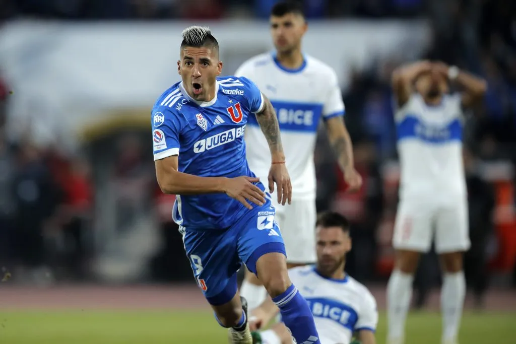 Leandro Fernández ha marcado en los dos Clásicos Universitarios de esta temporada. Foto: Javier Torres/Photosport
