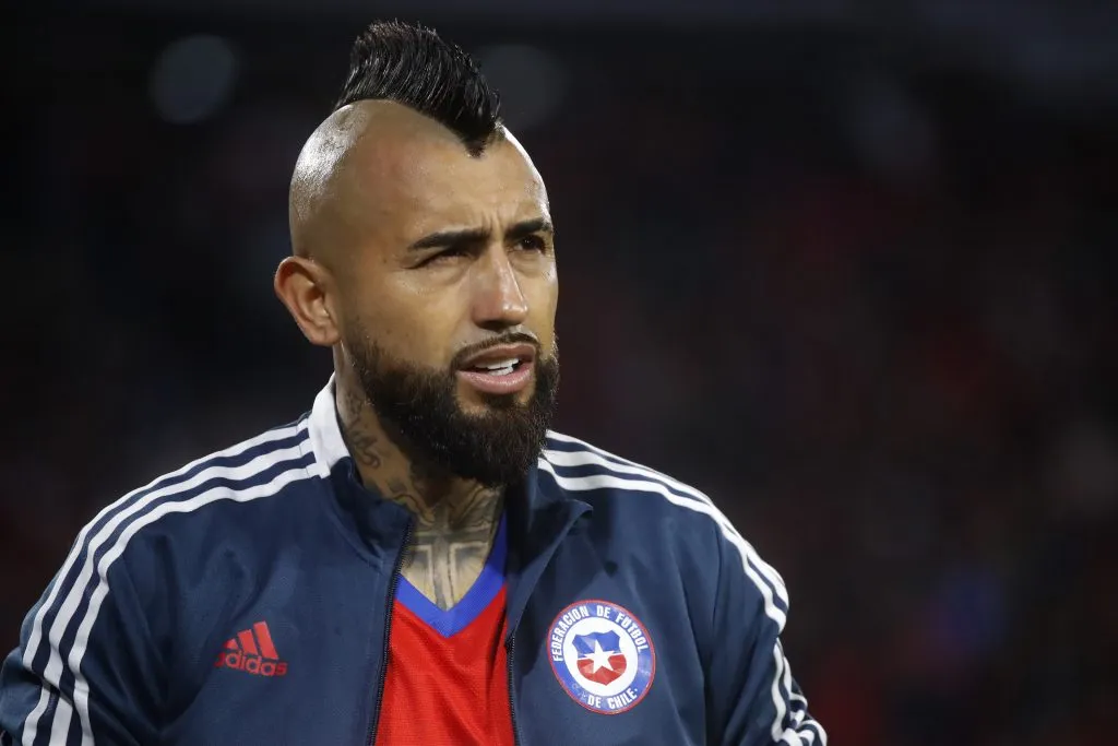 Vidal no quiere hablar más de la Roja | Photosport