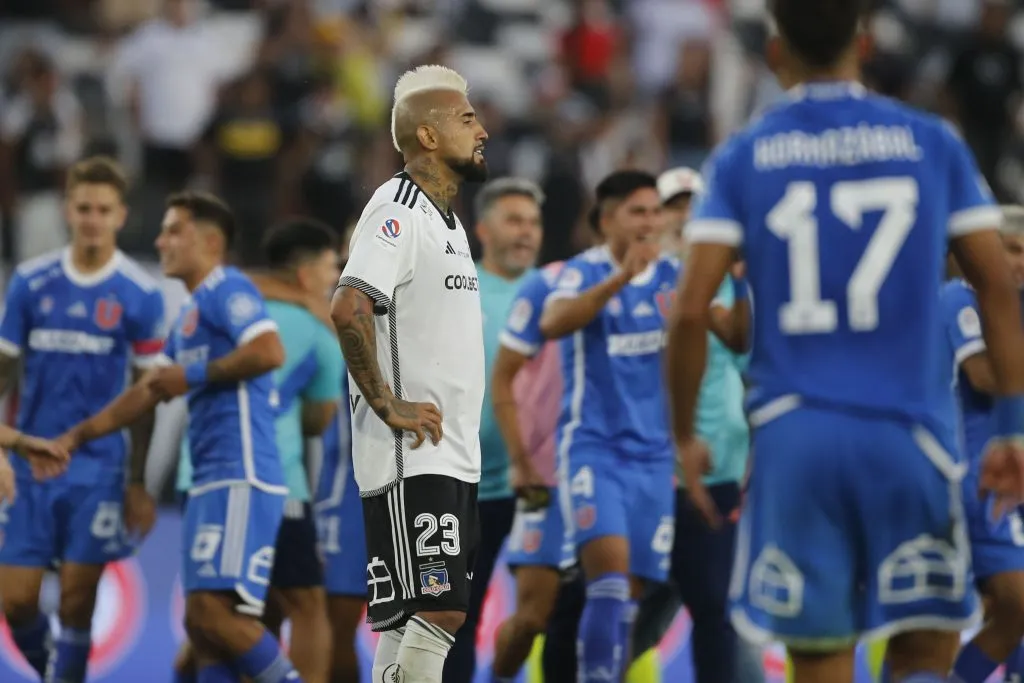 Arturo Vidal alega con todo por el caso Carlos Palacios y carga a la U. Foto: Dragomir Yankovic/Photosport