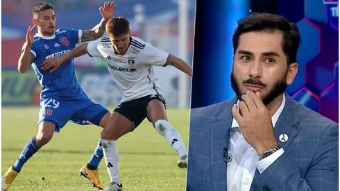 Johnny Herrera no baja los brazos por la U en la final del torneo.