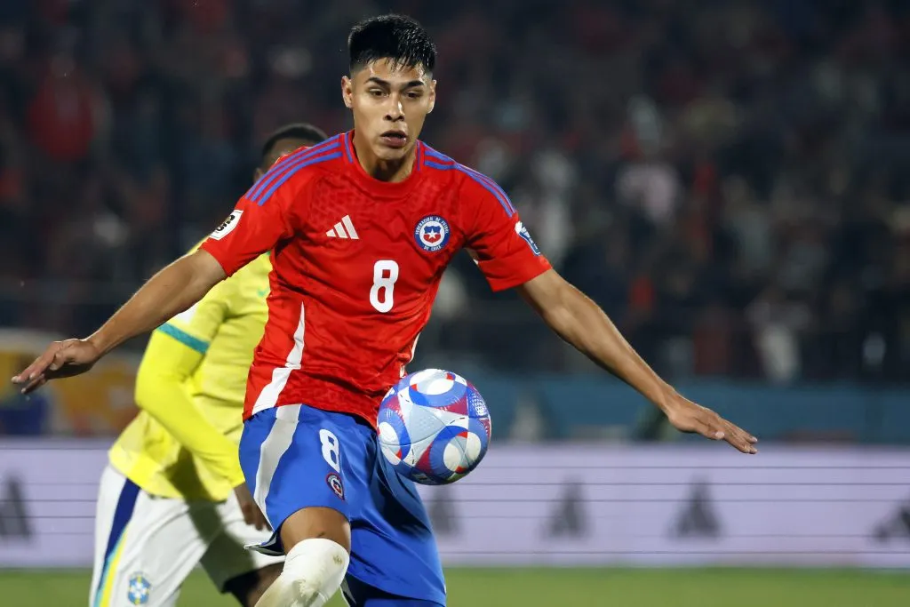 Darío Osorio sigue sin consolidarse en la selección chilena. | Foto: Photosport.