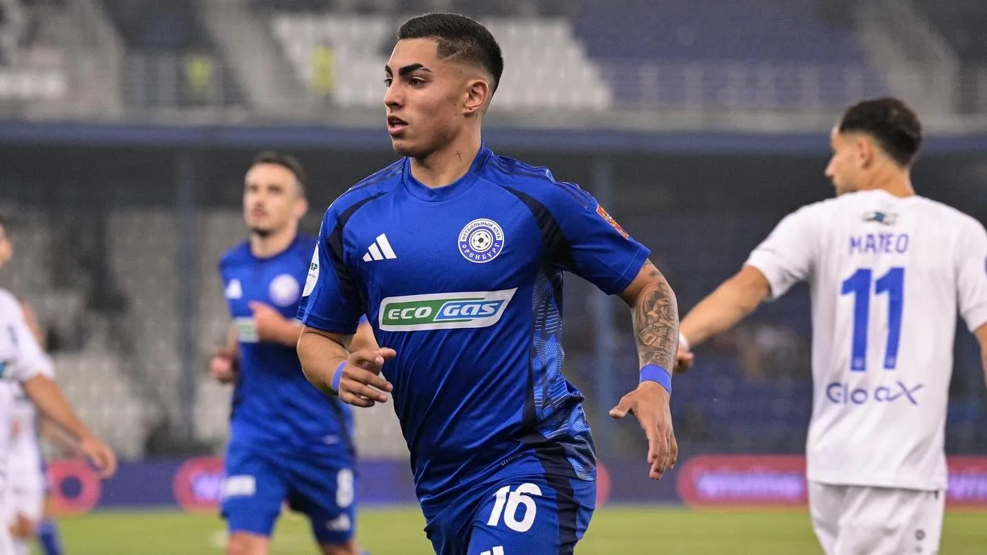 Thompson llegó en 2024 a Orenburg de Rusia. Imagen: Instagram