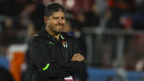 Óscar Villegas en el Estadio Nacional.