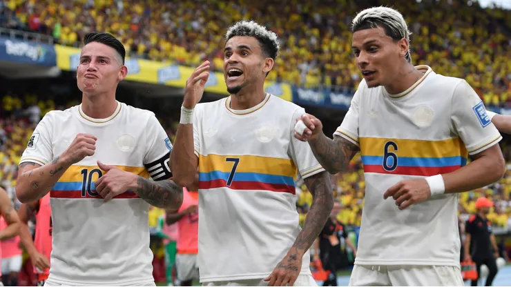 Luis Díaz fue parte de la gran jornada colombiana ante la Roja.