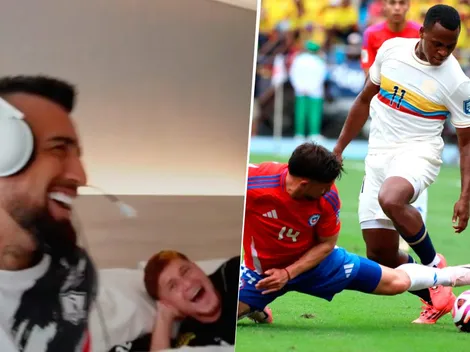 El refuerzo que pidió Arturo Vidal en el partido de Chile y Colombia