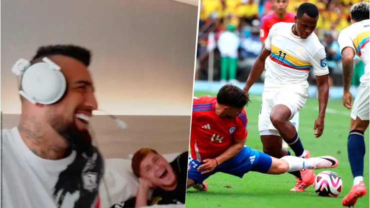 Vidal destacó un particular protagonista en el duelo de Chile