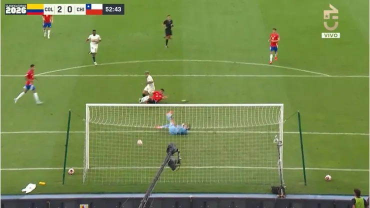 El gol de Luis Díaz que sepultó a la Roja ante Colombia.