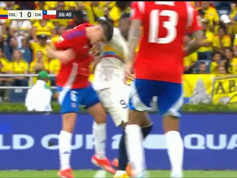 ¿Robo a la Roja? La agresión a Thomas Galdames que no vieron en el VAR