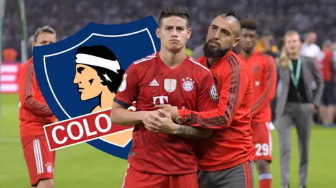 ¿Se acerca James Rodríguez a Colo Colo gracias a Arturo Vidal?
