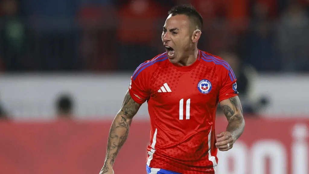 Eduardo Vargas es el segundo máximo anotador histórico de Chile. Imagen: Photosport.
