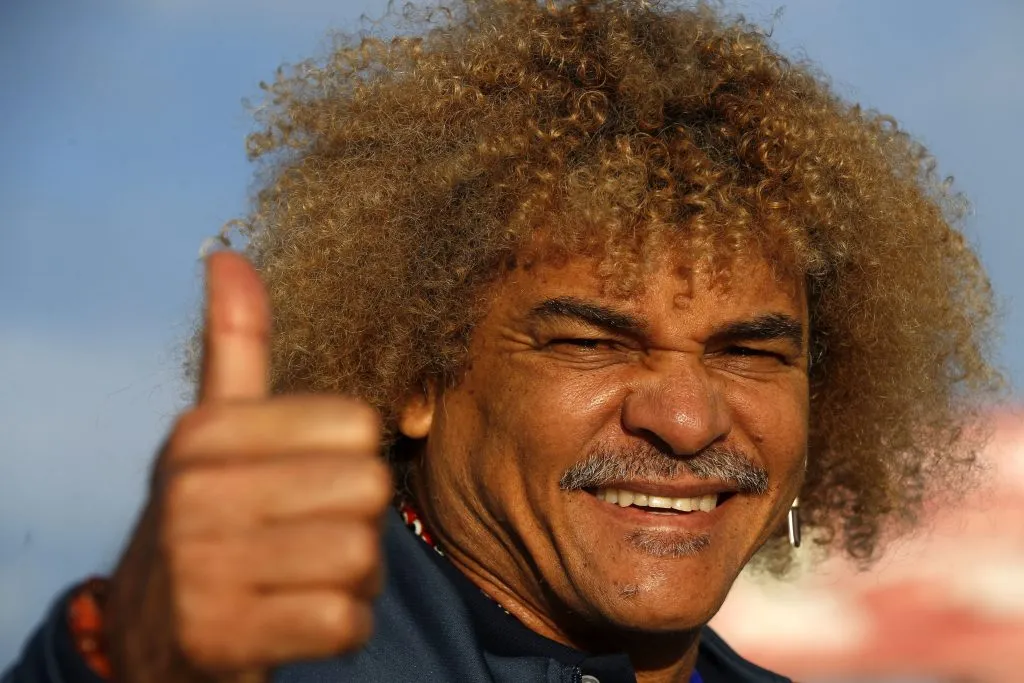 El Pibe Valderrama estará presente en el Colombia vs Chile. Foto: Andres Pina/Photosport