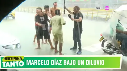 La lluvia fue la sorpresa en su despacho desde Barranquilla.