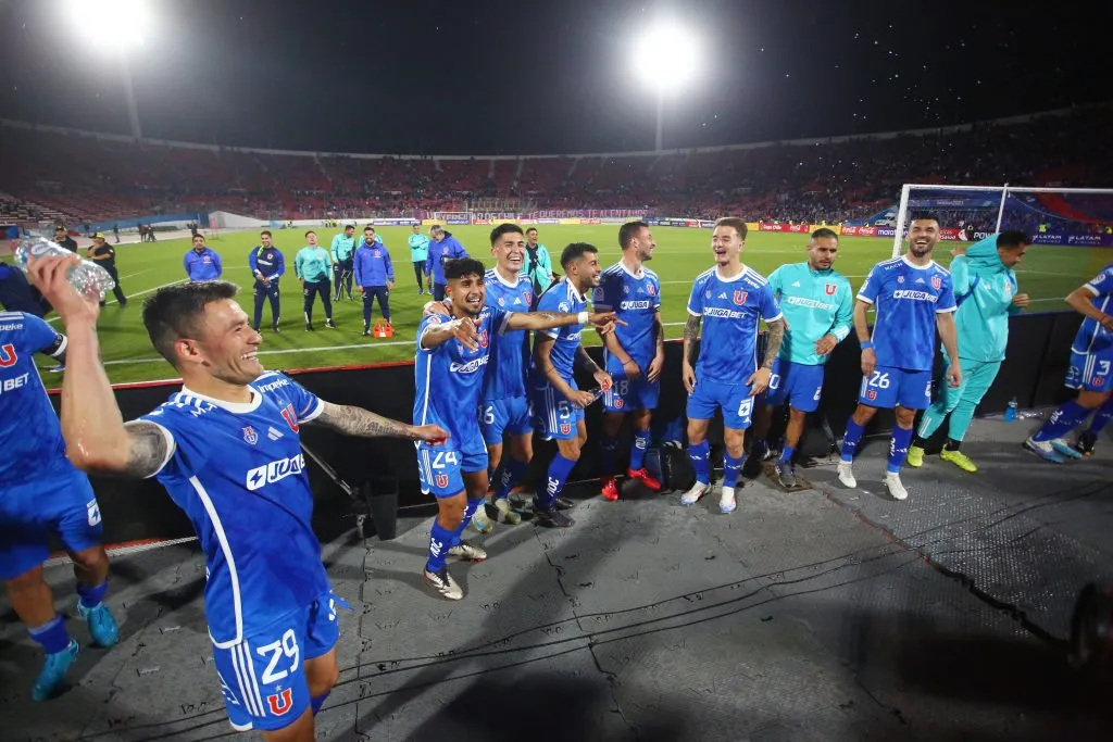 La U está en la final de la Copa Chile y espera por su rival, lo que puede llevarla a una definición con Colo Colo. Foto: Photosport.