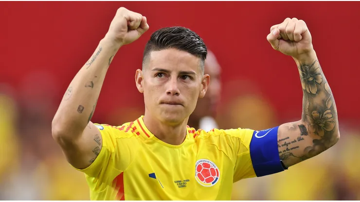 James Rodríguez es el gran capitán de Colombia para recibir a Chile.