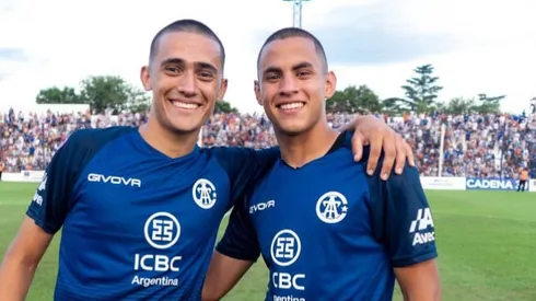 Pablo Solari y David Romero coincidieron en Talleres de Córdoba.