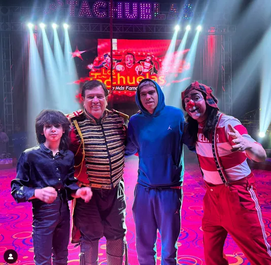 Carlos Palacios en Los Tachuelas.