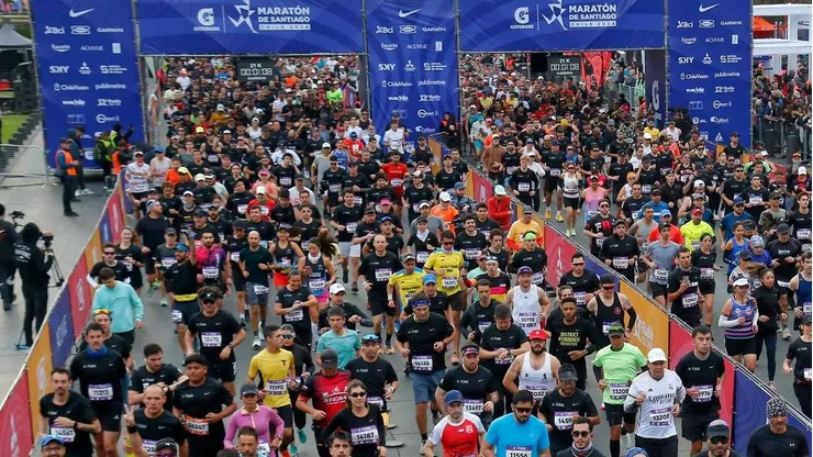 Maratón de Santiago 2025.