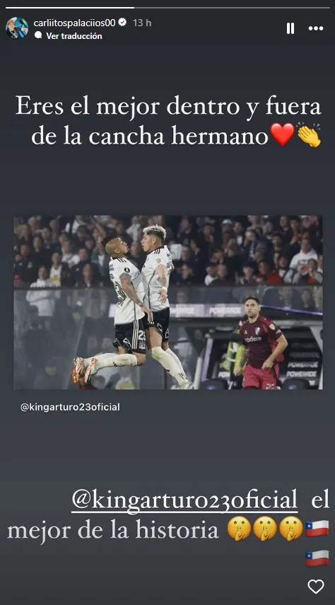 El primer mensaje de Carlos Palacios tras su polémica salida de Chile.