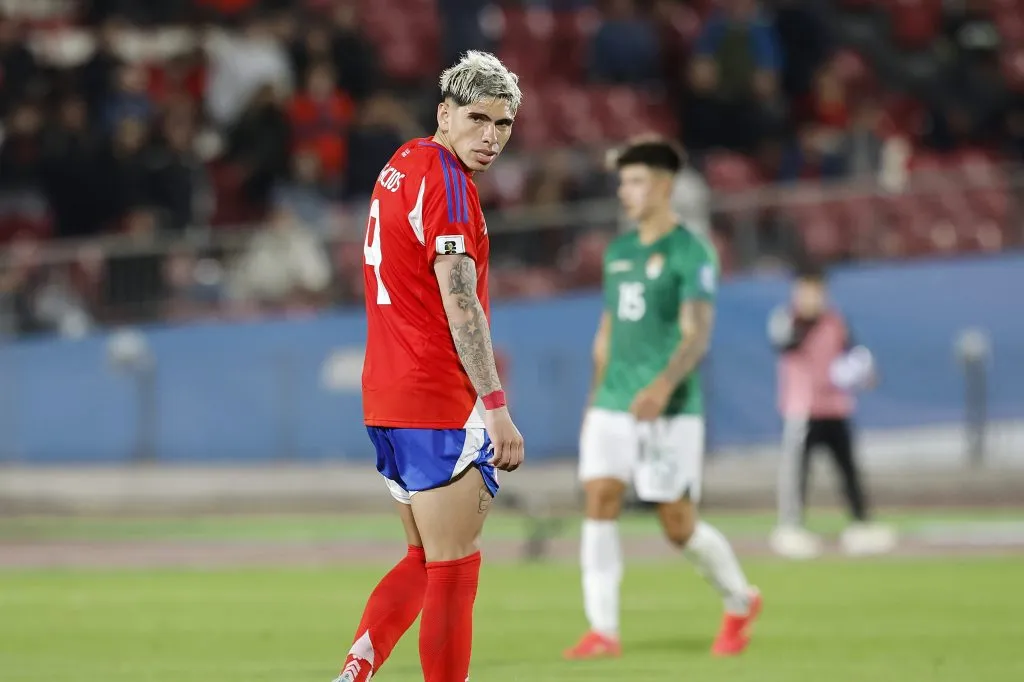 Carlos Palacios fue titular ante Bolivia en la fecha FIFA de septiembre. (Pepe Alvujar/Photosport).