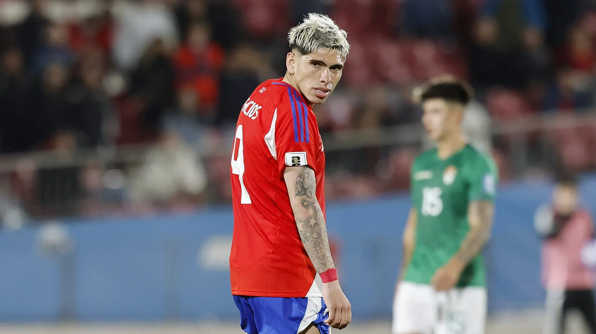 Carlos Palacios en la Roja