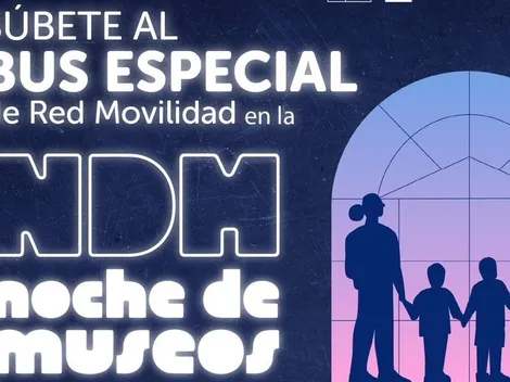 Buses Red tendrán recorridos especiales por la Noche de Museos: Horarios y dónde