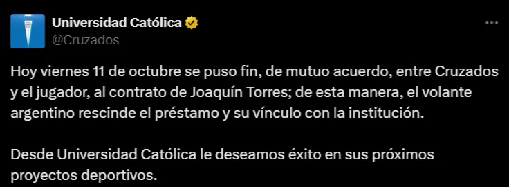 Captura Twitter Cruzados SADP.