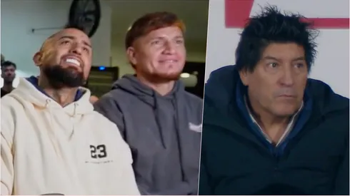 Vidal le hizo una broma a Zamorano