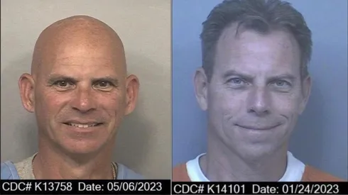 Hermanos Menéndez. Joseph Lyle Menéndez a la izquierda y Erik Galen Menéndez a la derecha.