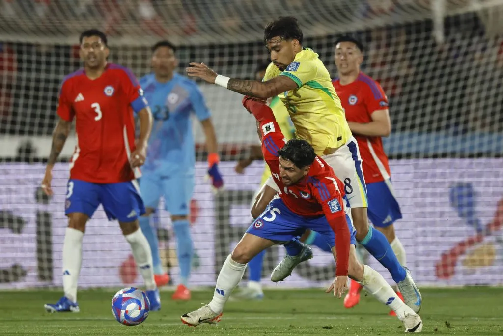 La Roja volvió a perder en el Nacional. Foto: Andres Pina/Photosport