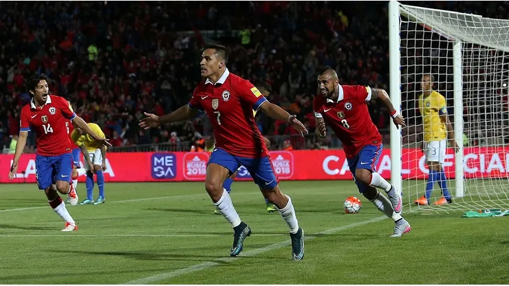 Sólo dos veces en 14 duelos por Eliminatorias, Chile le pudo ganar a Brasil.