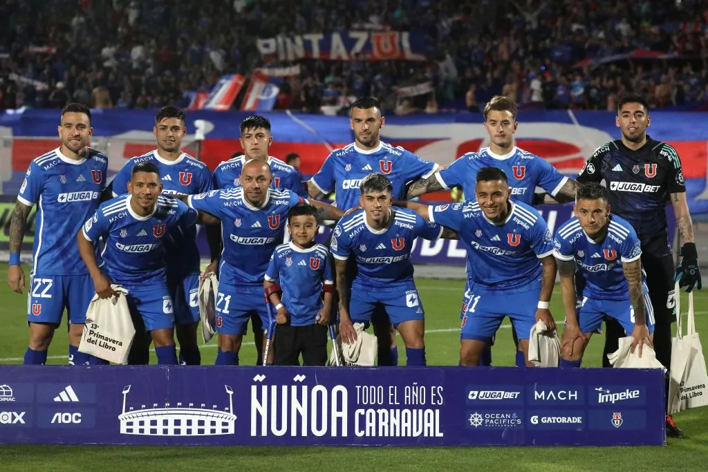 La U tendrá importantes cambios en su formación ante Coquimbo Unido debido a las bajas por la selección chilena. Foto: Photosport.