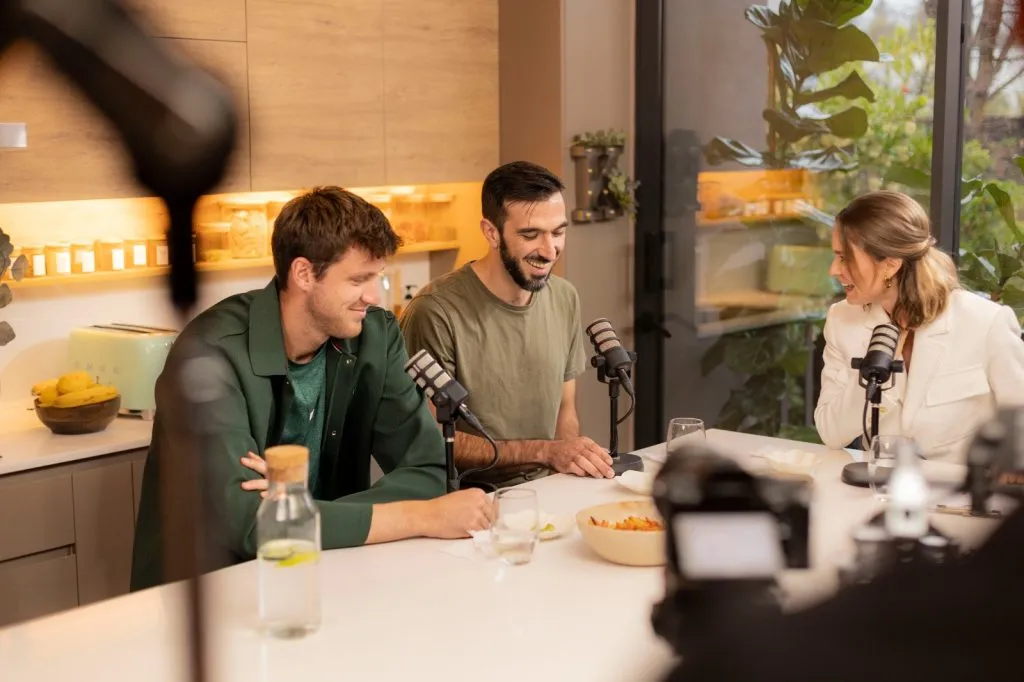 Jarry durante la entevista con Kika Silva