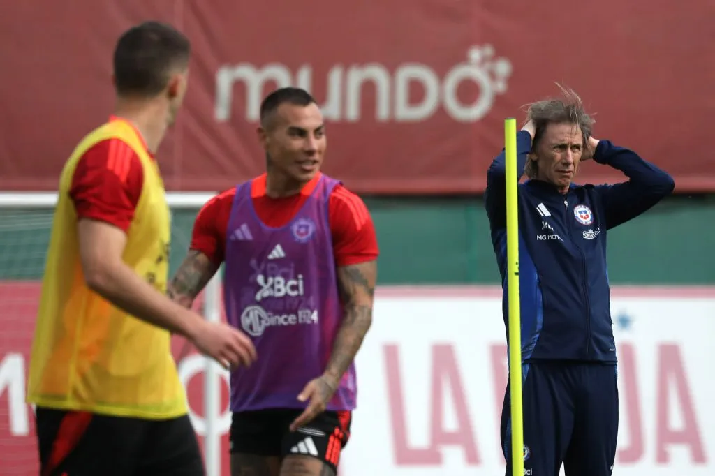 Gareca y explicación por el nueve de La Roja.