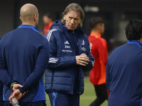 Ricardo Gareca se hace el sordo con Carlos Palacios en la Roja