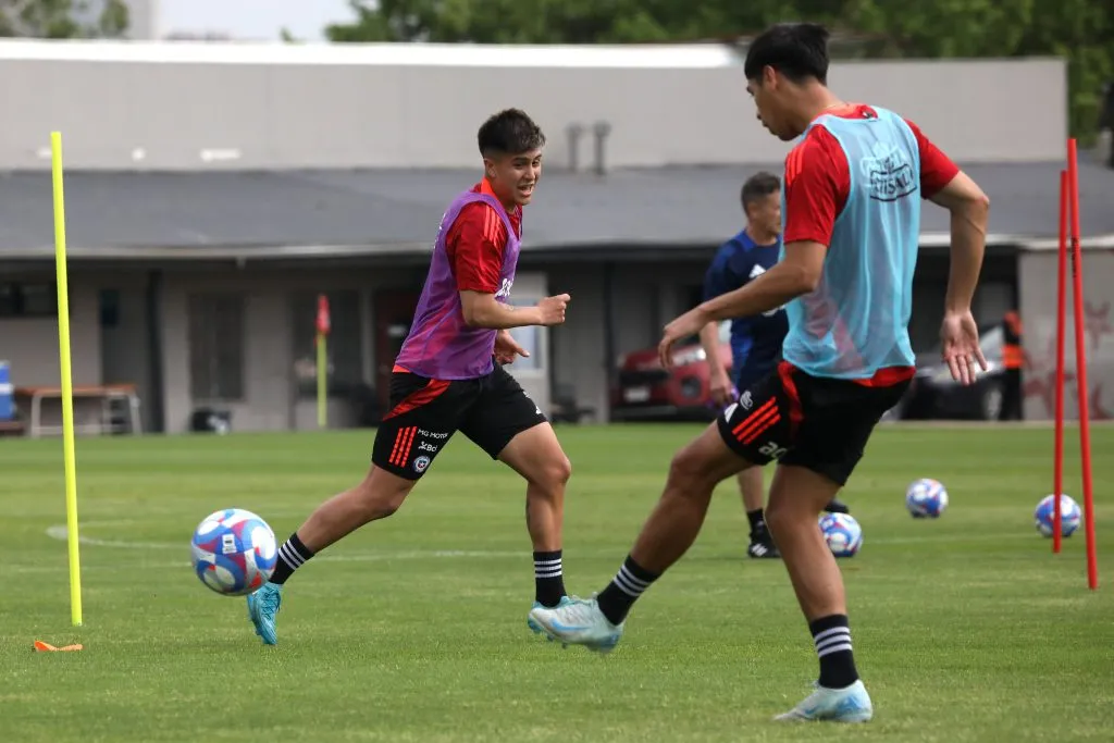 Morales está debutaría por Chile ante Brasil. Imagen: Photosport.