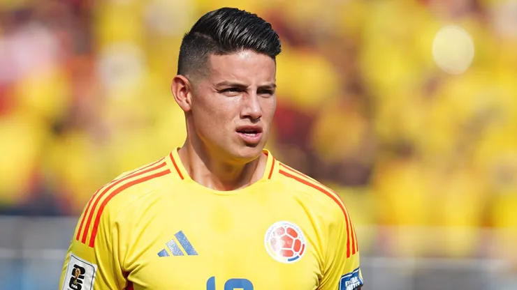 James Rodríguez es uno de los líderes de Colombia.